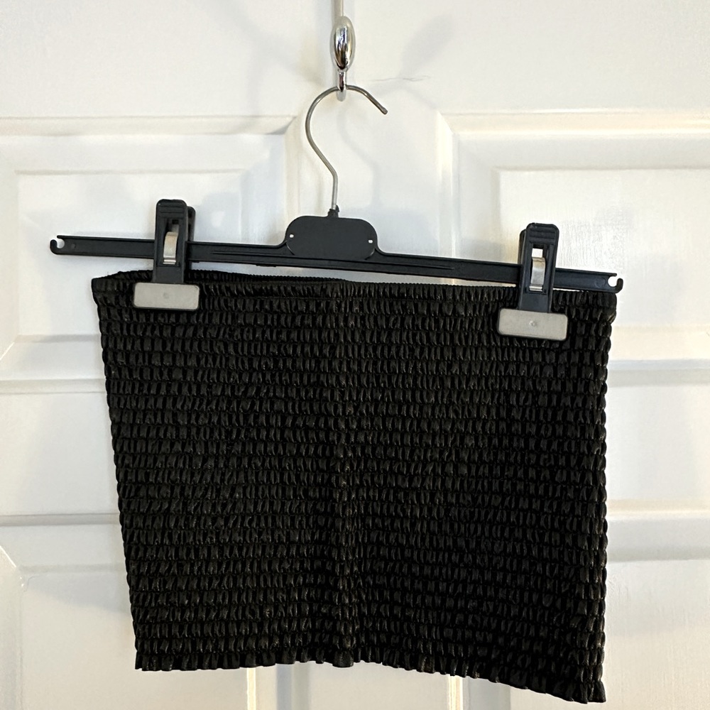 Commando Faux Leather Tube Top